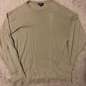 Express small long sleeve shirt